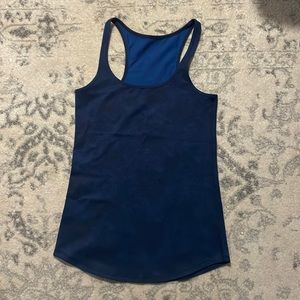 Blue Camo Lululemon Workout Tank